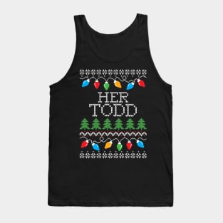 Her Todd Ugly Christmas Tank Top